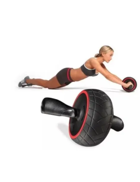 Roata Fitness pentru abdomene cu sistem de