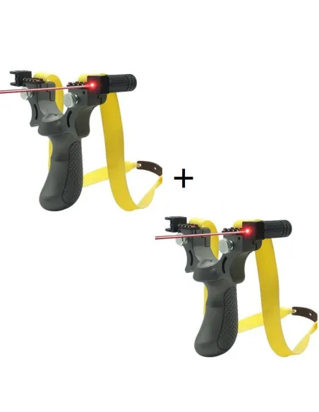Set 2 x prastie de vanatoarecu laser profesionala cu nivel de inalta precizie