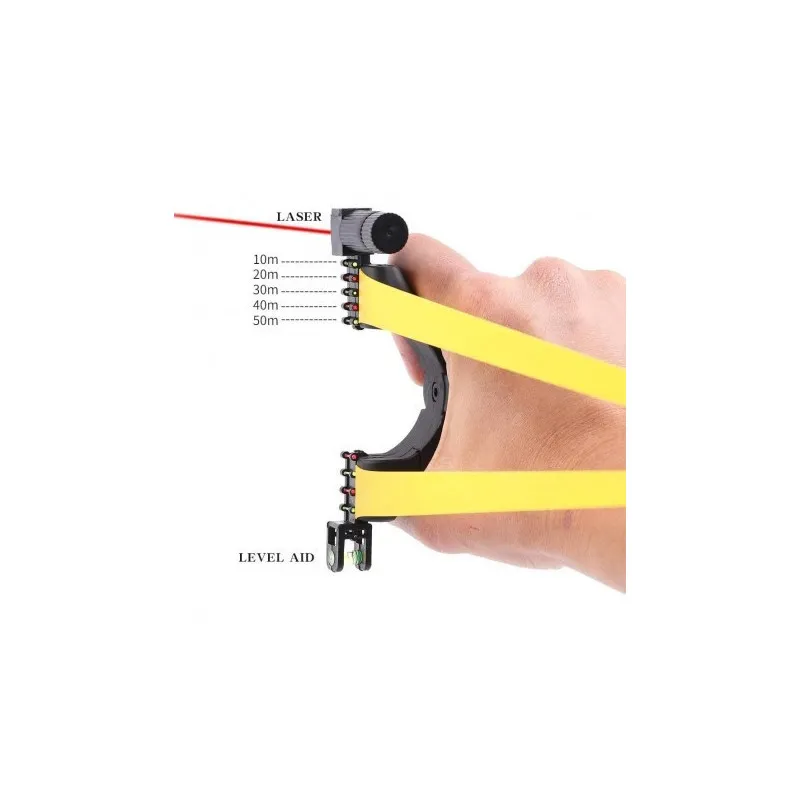 Set 2 x prastie de vanatoarecu laser profesionala cu nivel de inalta precizie