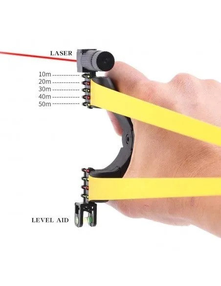Set 2 x prastie de vanatoarecu laser profesionala cu nivel de inalta precizie