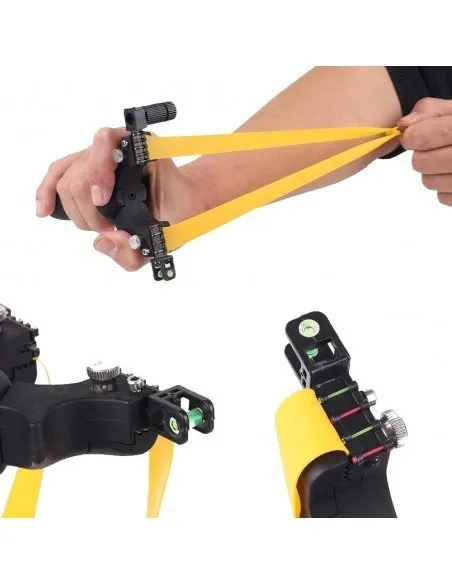 Set 2 x prastie de vanatoarecu laser profesionala cu nivel de inalta precizie