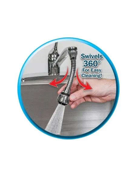 Prelungitor flexibil universal pentru robinet