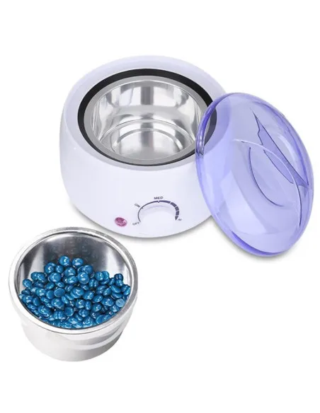 Kit epilare: Incalzitor de ceara + Benzi epilat +