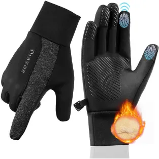 Mănuși GXCROR cu touch, unisex, manusi de iarnă potrivite pentru alergare, ciclism, drumeții, schi