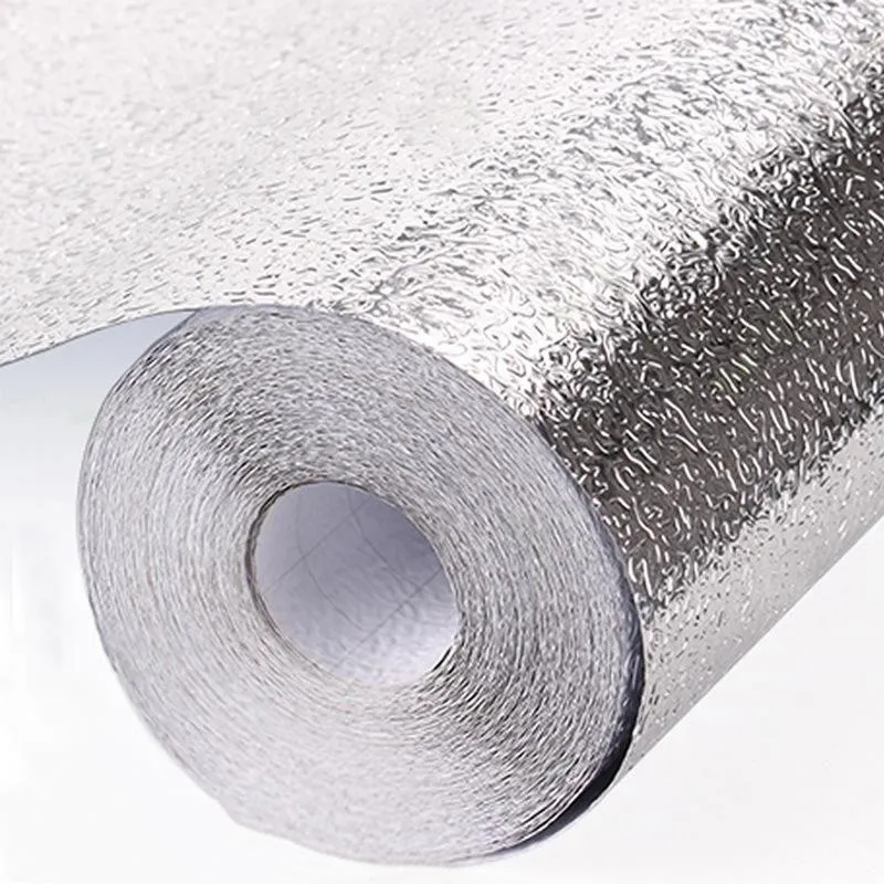 Folie de aluminiu autoadeziva bucatarie 60 x 300