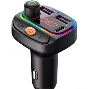 Modulator FM C15 cu Bluetooth, 2USB+TypeC