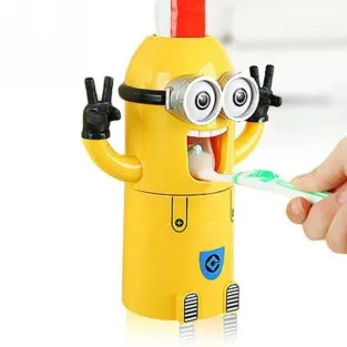 Dozator pasta de dinti cu suport pentru 2