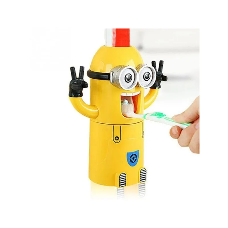 Dozator pasta de dinti cu suport pentru 2