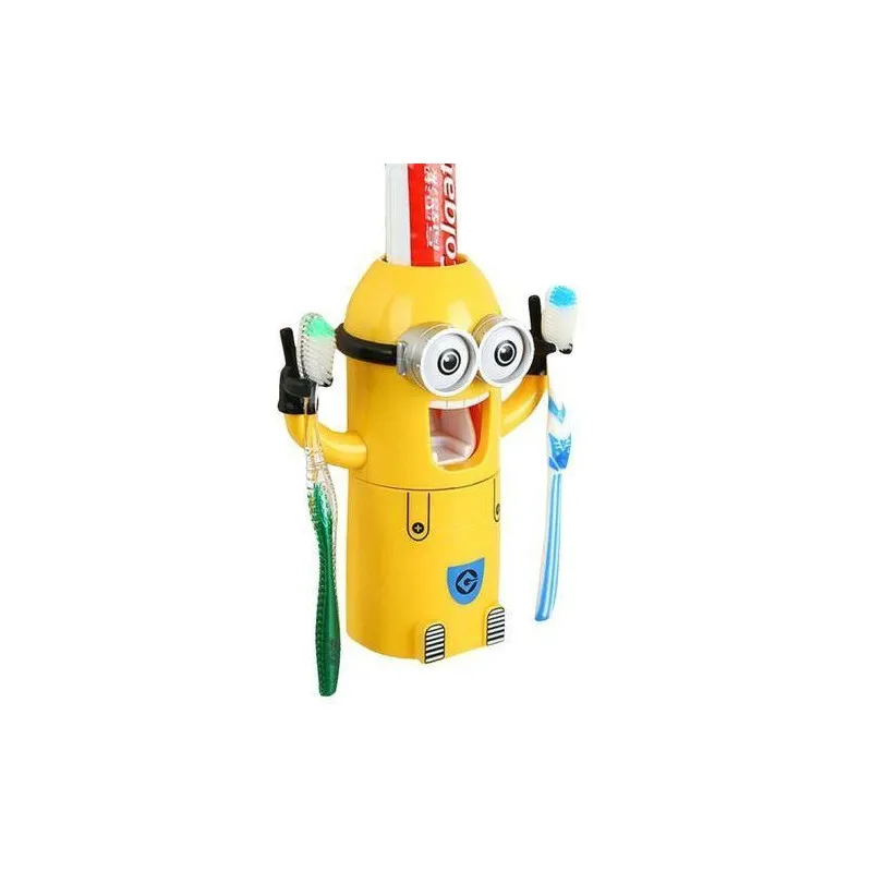 Dozator pasta de dinti cu suport pentru 2