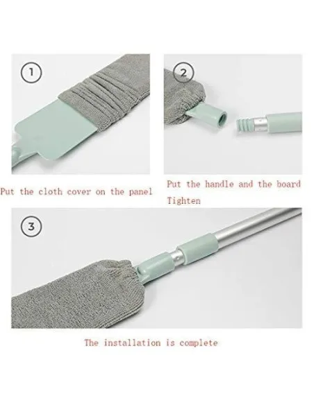 Mop plat retractabila pentru curatarea prafului