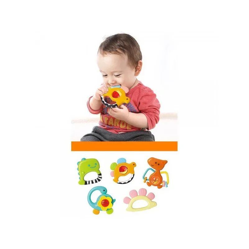 Set 5 Zornaitoari Dinozauri Multicolori