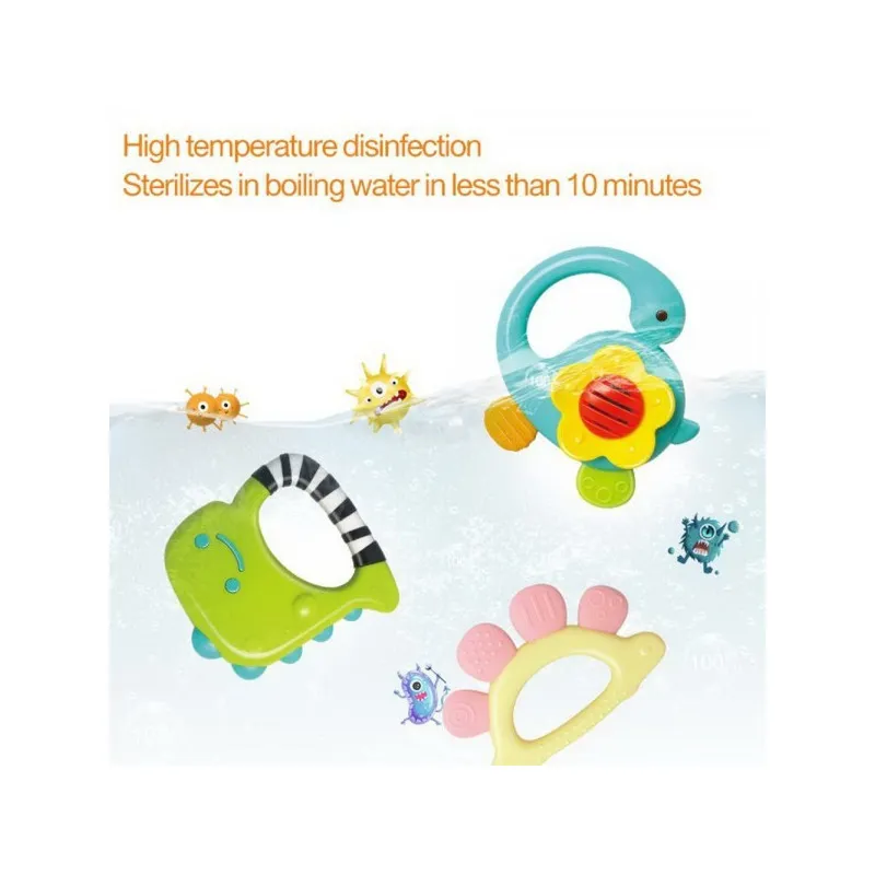 Set 5 Zornaitoari Dinozauri Multicolori