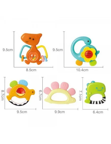 Set 5 Zornaitoari Dinozauri Multicolori