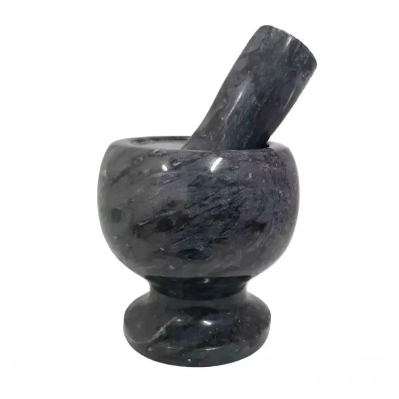 Mojar cu pistil marmura, diametru exterior 10 cm