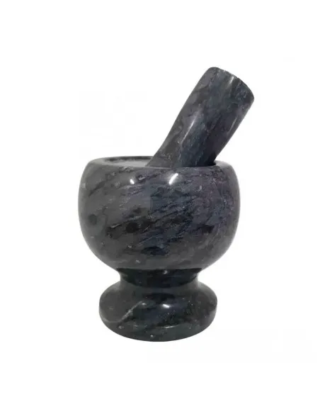Mojar cu pistil marmura, diametru exterior 10 cm