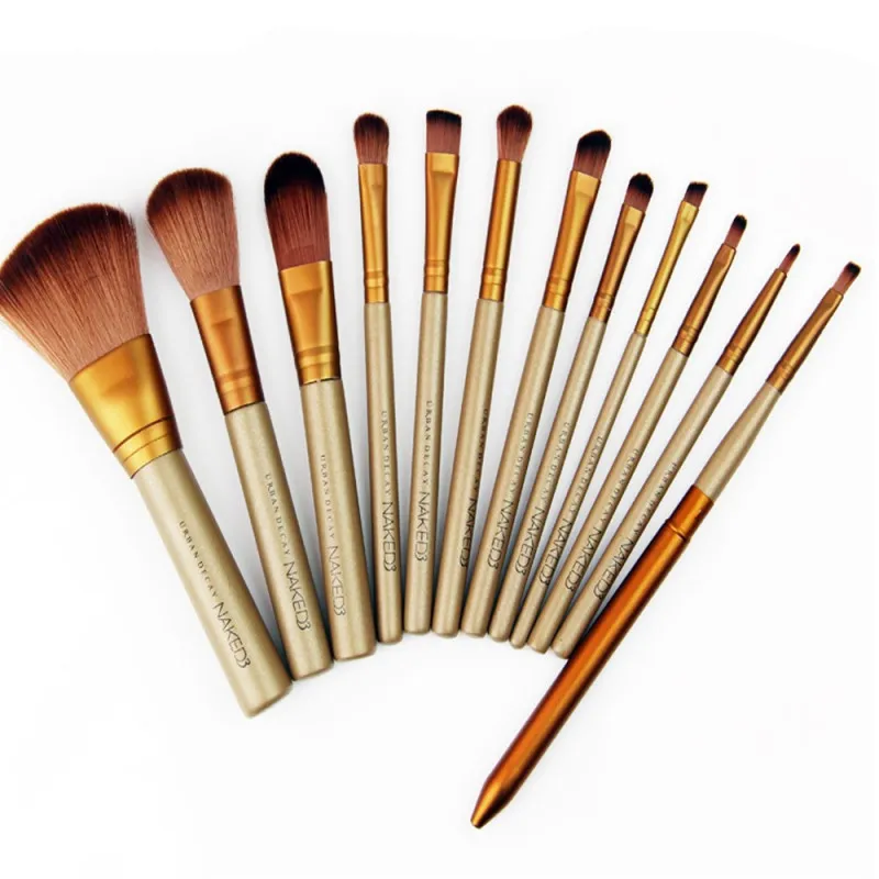 Set 12 pensule pentru machiaj