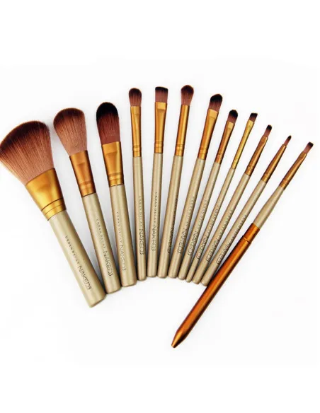 Set 12 pensule pentru machiaj