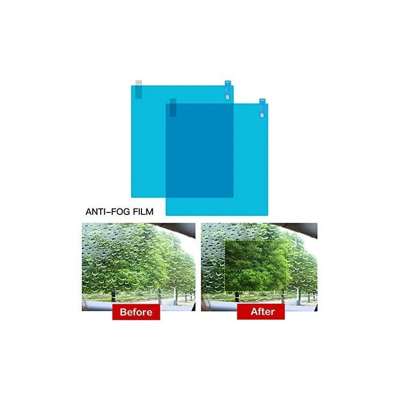 Set 2 x folii universale pentru oglinzi sau