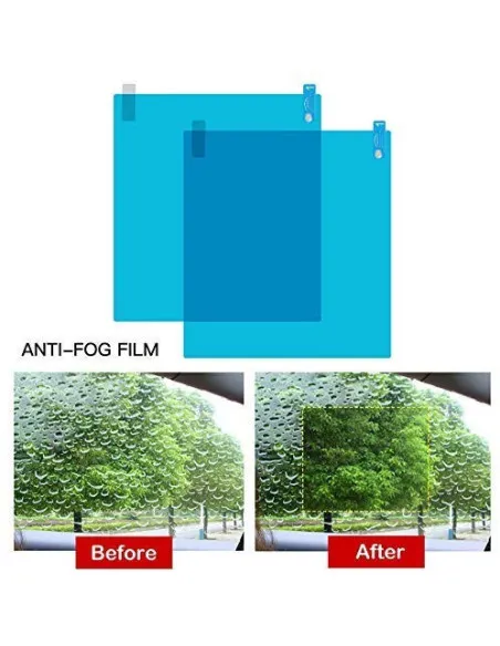 Set 2 x folii universale pentru oglinzi sau