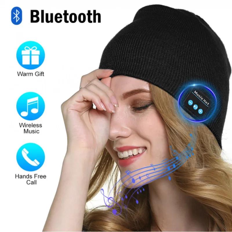 Caciula Muzicala Fes Unisex cu Functie Bluetooth