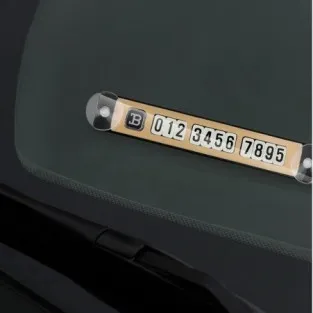 Suport/ placa pentru numarul de telefon, pentru