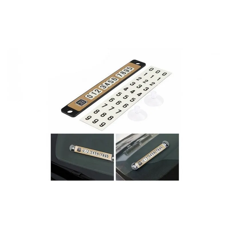 Suport/ placa pentru numarul de telefon, pentru