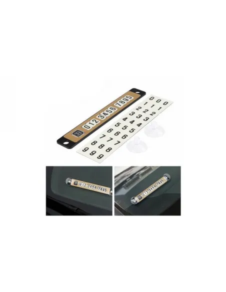 Suport/ placa pentru numarul de telefon, pentru