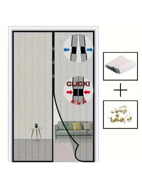 Perdele Magnetice Antiinsecte 190x100 cm Set 3