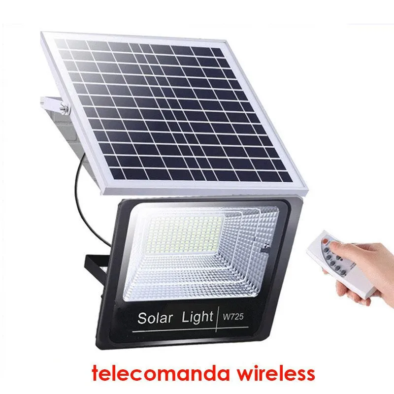 Proiector Solar 50W | Panou 35x23cm | 6000mAh | Aluminiu