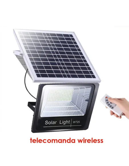 Proiector Solar 50W | Panou 35x23cm | 6000mAh | Aluminiu