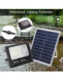Proiector Solar 50W | Panou 35x23cm | 6000mAh | Aluminiu