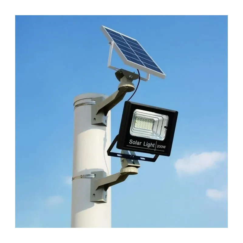 Proiector Solar 50W | Panou 35x23cm | 6000mAh | Aluminiu