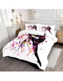 Lenjerie Pat King ZZXHG Gimnastică Roz, Microfibră 240x220