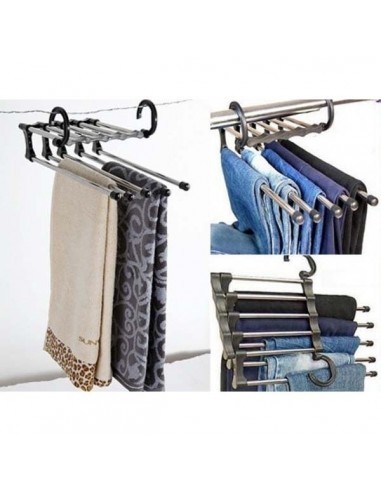 Suport Organizator Pliabil pentru Pantaloni sau Prosoape