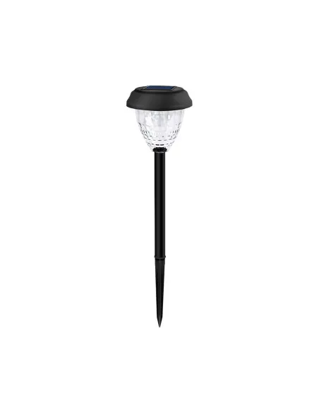Set 4 Lampi Solare LED pentru Alee și Grădină, Alb Cald + RGB, Schimbare Culoare, IP65