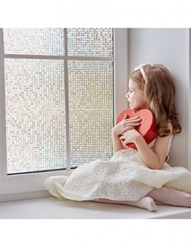 Folie electrostatica pentru geam, 45 x 200, model Kubs