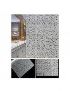 Folie electrostatica pentru geam, 45 x 200, model Leaf