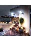 Lampa Solara 50W, 71LED-uri COB, Telecomanda , Senzor de Miscare