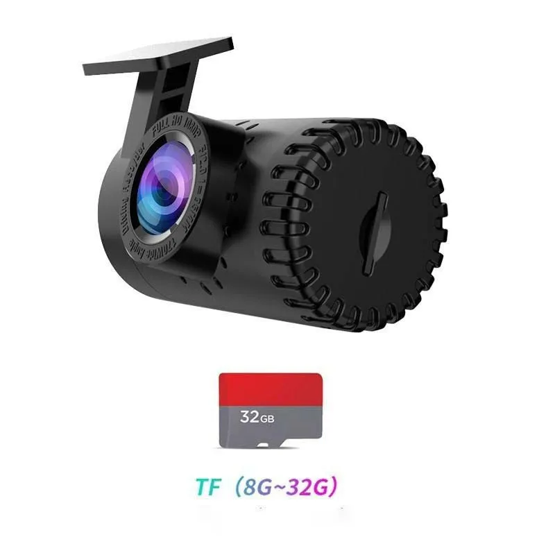 Camera Auto DVR Mini F20, 720P, Functie ADAS, MicroSD, Conexiune USB