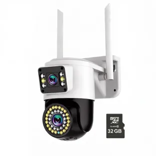 Camera WiFi JORTAN JT-8696QJ 6MP Rotire 360° Vedere Nocturna