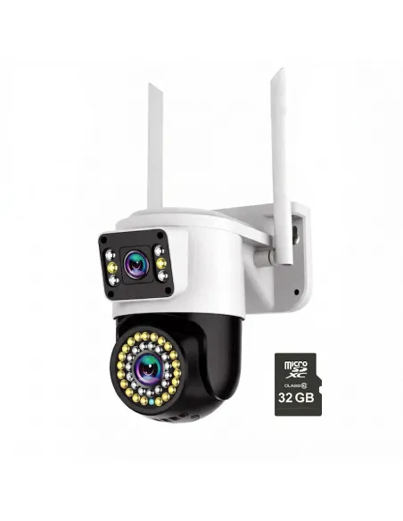 Camera WiFi JORTAN JT-8696QJ 6MP Rotire 360° Vedere Nocturna