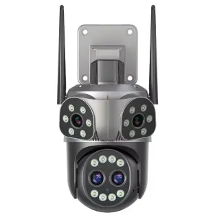 Camera WiFi JORTAN JT-8856 6MP 4 Lentile Zoom Alarma
