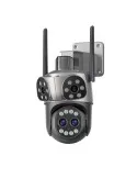 Camera WiFi JORTAN JT-8856 6MP 4 Lentile Zoom Alarma