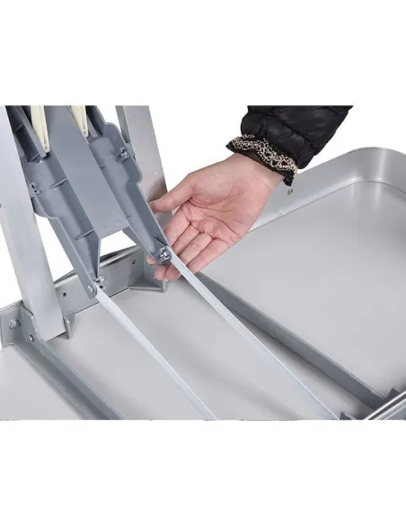 Masa pliabila tip geamantan pentru picnic, din aluminiu