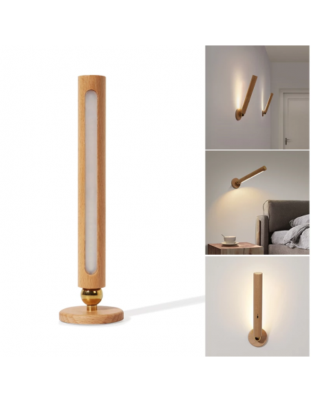 Lampa detasabila, cu magnet, pentru perete