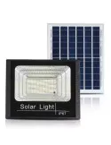 Proiector LED 100W cu panou solar, telecomanda