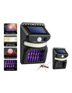 Lampa solara cu senzor de miscare si lampa UV impotriva