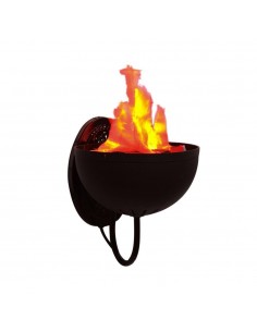 Lampa decorativa perete cu flacara falsa red-mag.ro