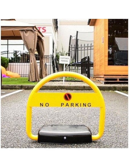 Blocator loc de parcare, 2 telecomenzi si alarma