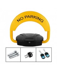 Blocator loc de parcare, 2 telecomenzi si alarma